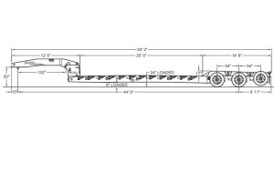Eager Beaver Trailer 55 GSL-3 55+GSL-3+1