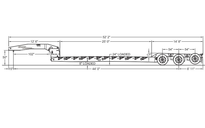 Eager Beaver Trailer 55 GSL-3 - image 1 of 2