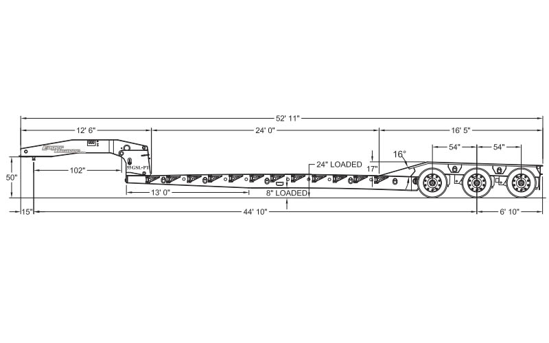 Eager Beaver Trailer 55 GSL-PT - image 1 of 2