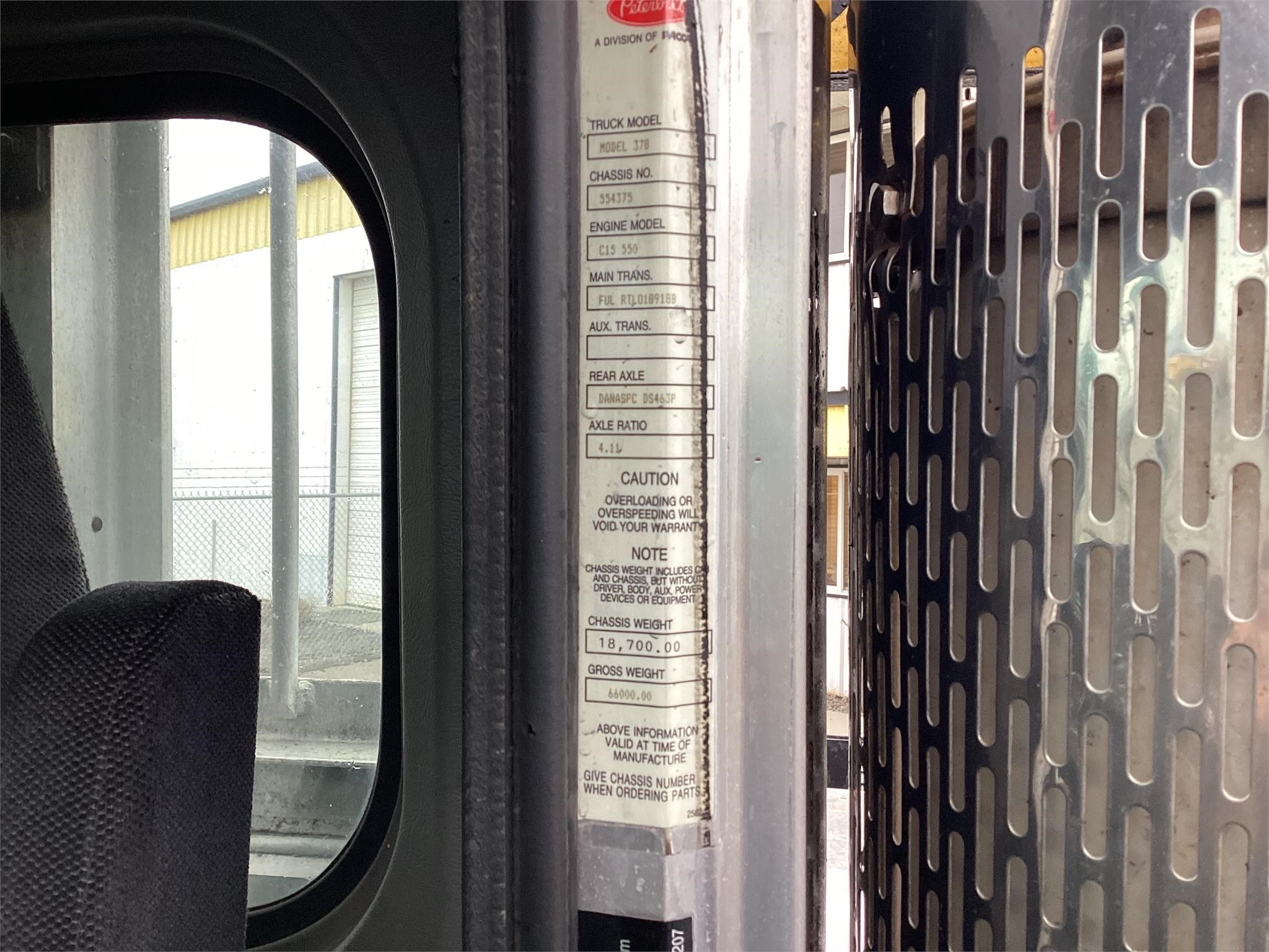 2000 PETERBILT 378 8052745611 2000 PETERBILT 378 8052745611