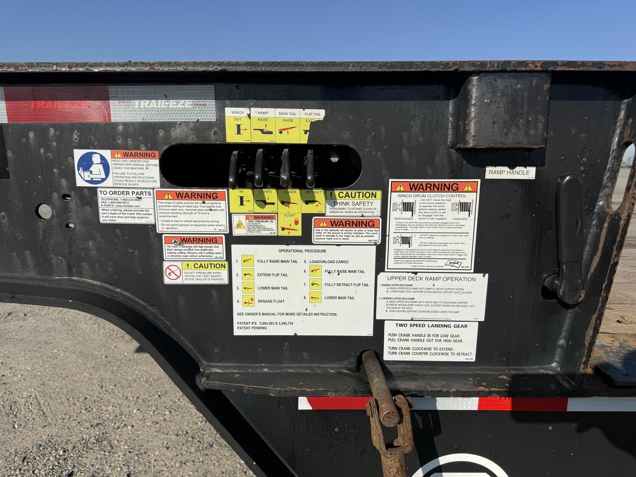 2019 TRAIL-EZE TE80XT 11045259822 2019 TRAIL-EZE TE80XT 11045259822